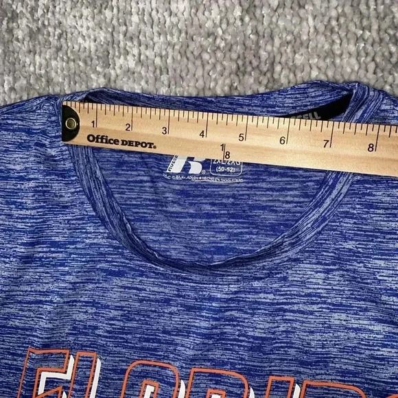 Florida Gators Tech Shirt Men's 2XL Blue Short Sleeve Crew Neck NCAA Sports - Picture 4 of 9